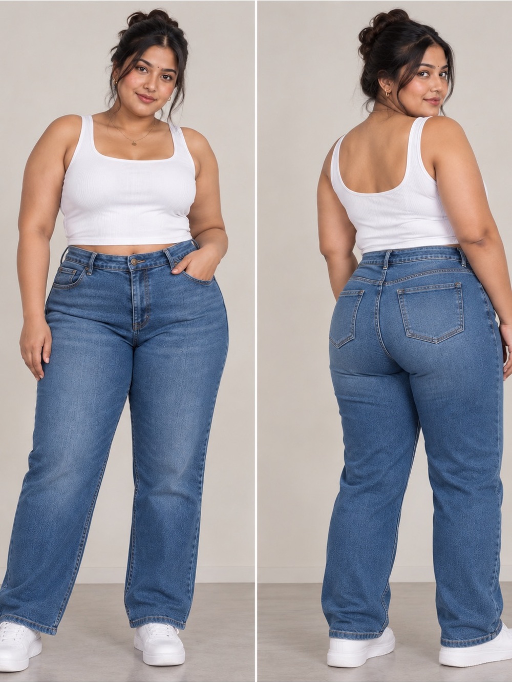 Torrid Bombshell Straight Jeans 22R Premium Stretch Medium Wash Plus Size
